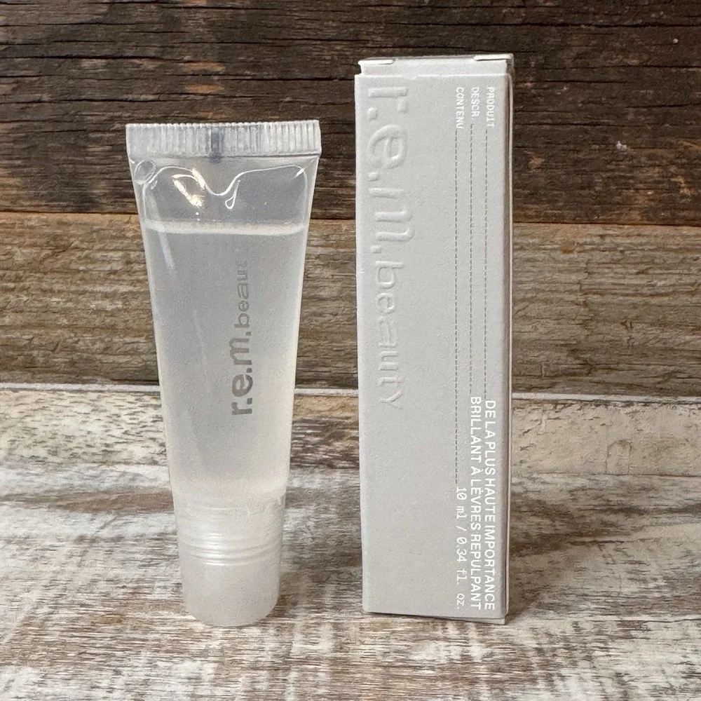 REM Beauty Plumping Clear Lip Gloss Utmost Importance 10ml | Ariana‎ Grande $20